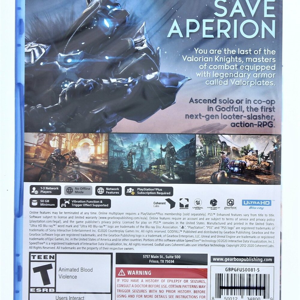 God Fall Game For PS5 - Picture 2 of 2